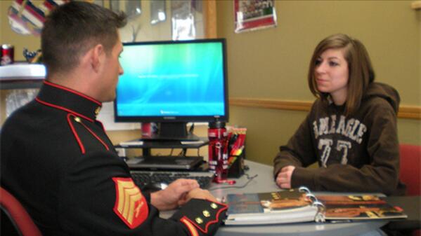 The transformation begins w/talking to the local <a href="/USMC/">U.S. Marines</a> recruiter. Be proactive with your future.