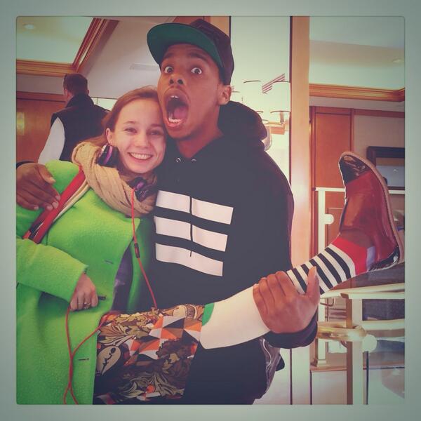 balletrusse's tweet photo. Look who I found at my hotel! @LILBUCKDALEGEND 🎁 @JRart 🎯 http://t.co/G0nAC7qqhd