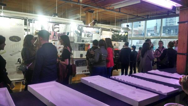 ARIDOntario's tweet photo. #insidout2014 fantastic gala opening tonight @RyersonU School of #InteriorDesign. Big congrats to @insidout2014 BIDs! http://t.co/EKo9LIHpps