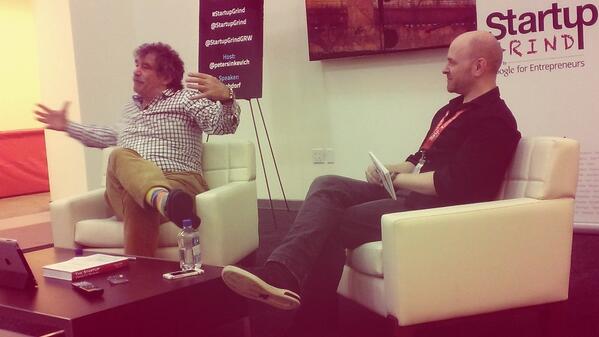 intermingl's tweet image. At @startupgrindgrw with @bobdorf and @petersinkevich. interesting war stories from bob...