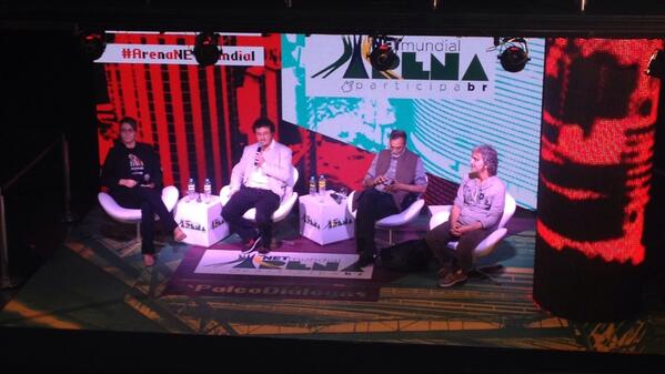 jnascim's tweet photo. Último diálogo da #ArenaNETmundial - sobre governança na Internet - ao vivo em http://t.co/P6MNVveXHS http://t.co/vTADUypnnH