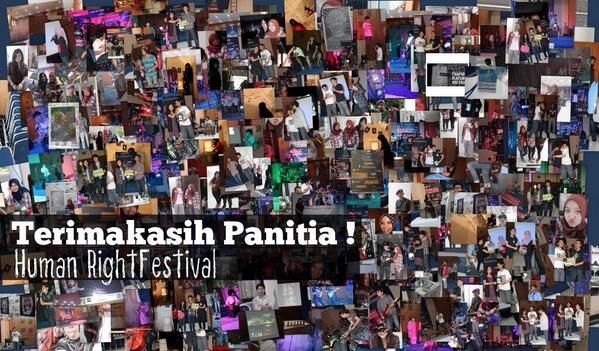 HumanRightFest's tweet image. Terimakasih Panitia , Kalian Luar Biasa!