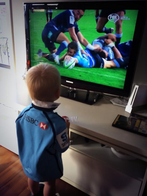 lulutomo1's tweet photo. Samuel thinks it should have been a try!!! @NSWWaratahs @RugbyBarrett #believe2014 http://t.co/toeYA45U2N