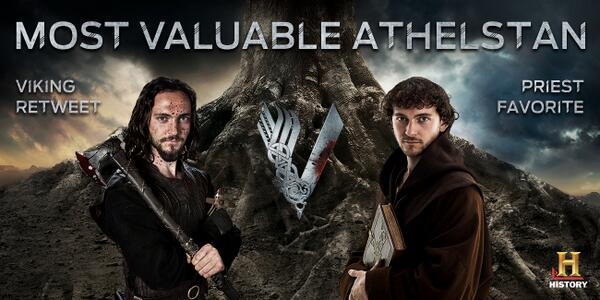 HistoryVikings's tweet photo. Vote for #Vikings Episode 9's Most Valuable Athelstan! RETWEET for Viking, FAV for Priest. http://t.co/CNX8Eba2Cm