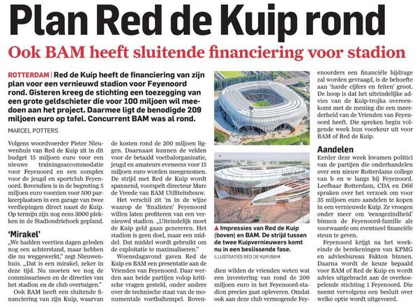 MvPopering's tweet photo. 1 mei maakt Feyenoord keuze tussen BAM en RedDeKuip. Kuipstrijd in beslissende fase. Via @RDStad http://t.co/6fixBtjBoj
