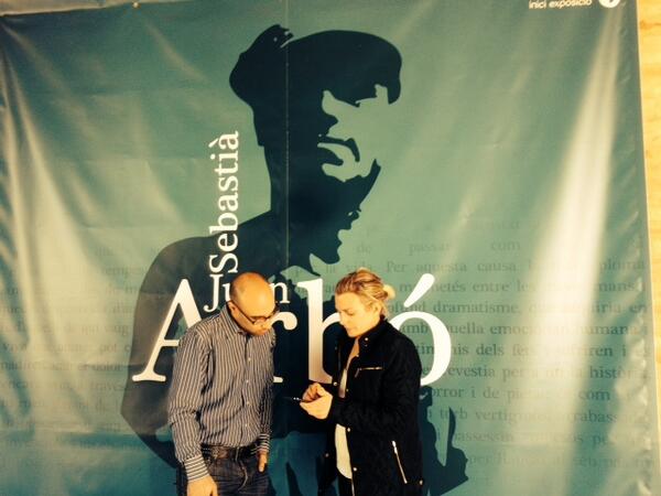 laliferrer's tweet image. Fem la ruta literària Sebastià Juan Arbó #LaRàpita a #Sentits @museuterresebre catradio.cat/reproductor/80…