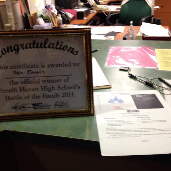 SHRelay4Life's tweet photo. Congrats to BotB 2014 winner, Red Exodus!!! http://t.co/gyjD7BAocy
