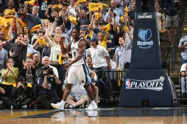 espn's tweet photo. What a game at the Grindhouse!

The Grizzlies win a second straight OT thriller. http://t.co/fa9QkuF351