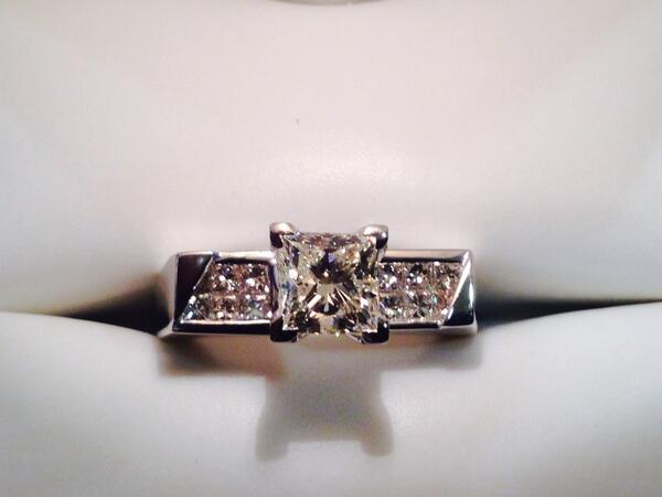 CraigSeiler's tweet photo. @chevrolet @TeamChevy @gm Here's how you propose to a die hard Chevy girl. She said yes! http://t.co/2FmkN7GKo2