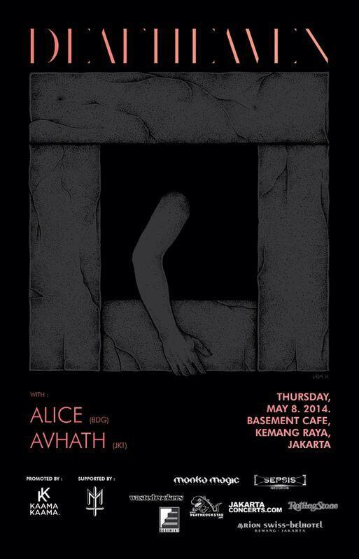 Tike presale ''DEAFHEAVEN Live In Jakarta'' Idr. 230k masih tersedia di stockroom kami / Contact: +628987001042.