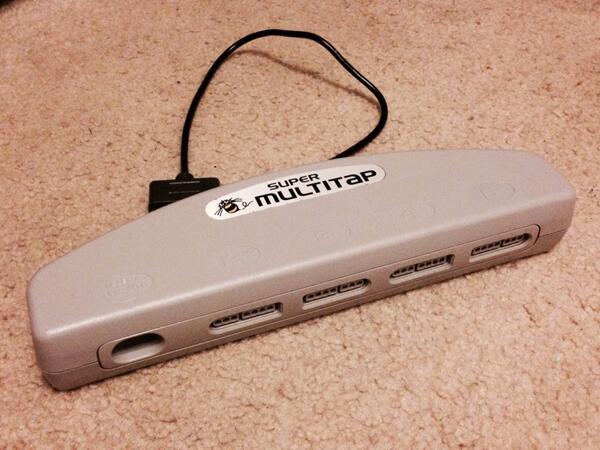 jerondalius's tweet photo. Oh, boy... I see some 3-player Secret of Mana action in my near future! Who's with me? #SuperMultiTap http://t.co/lDT8fnBMiu