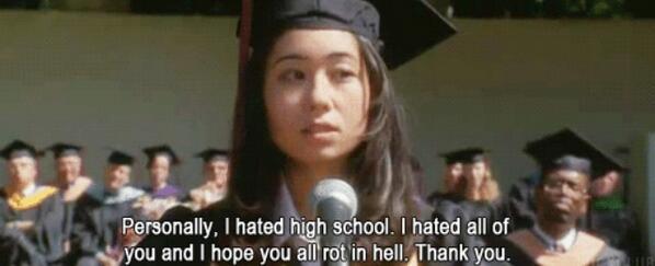 introvertsmemes's tweet image. My graduation speech