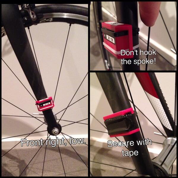 gplama's tweet photo. First time racer 'race prep tips'. Because we've all stuffed this up at one point! 🚲👌🏁 #ToSW #missingmanual http://t.co/6lCF1CwMT0