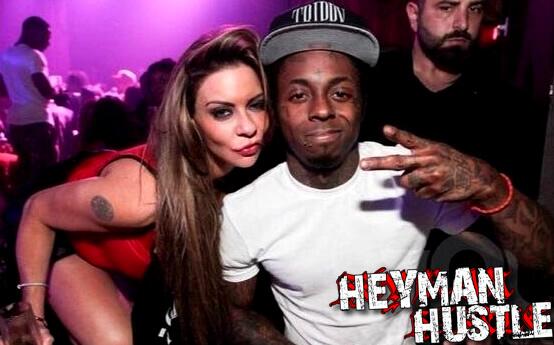 HeymanHustle's tweet photo. UK Super Model @Linsey_Dawn discusses #HustleBootyTempTats with  #LilWayne @LilTunechi http://t.co/J5q17OovT7