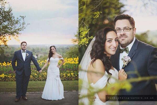 It's seems like Thursday was the day to get married this week! pouring today! Love finding the orange glow in the sky