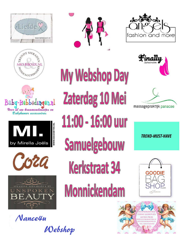 ChristaTuijp's tweet photo. 10 mei My @MyWebshopDay  in Monnickendam.Komen jullie ook. http://t.co/QrTxjOnIjP
