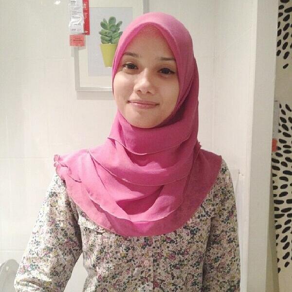 Pengguna tudung ruffle ;) , #ThansBeli ♥ so sweet