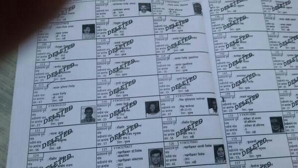 6 lac eligible voters names missing from Voter List in Mumbai. No wonder the voter turnout was only 53% #ECActNow