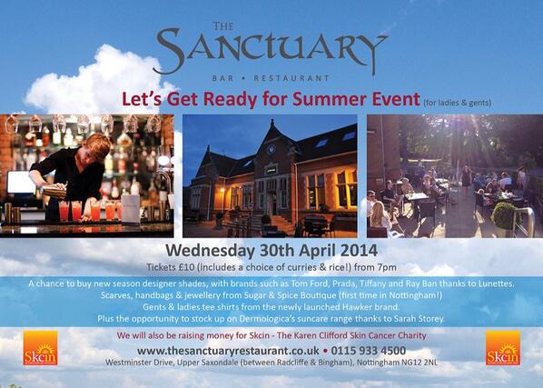 Great charity event this Wednesday plus the chance to stock up on some summer essentials!