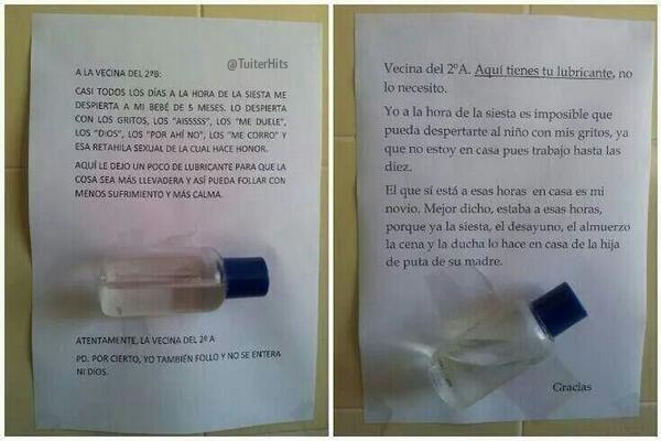 TuiterHits's tweet photo. ¿Os acordáis de la vecina del 2°A? Pues ya tenemos contestación de la del 2°B http://t.co/Kka7SfcW9a