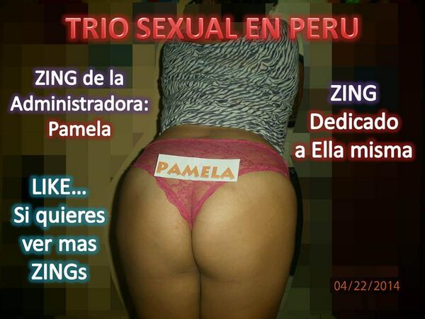 Triosexualenper's tweet photo. ZING dedicado a la Administradora: Pamela @Triosexualenper By: #NigthWolf http://t.co/tIugzBfFV1