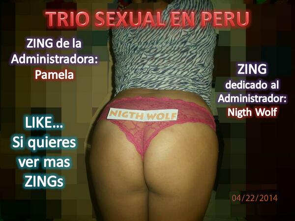 Triosexualenper's tweet photo. ZING dedicado a #NigthWolf @Triosexualenper By: #NigthWolf http://t.co/5W6H9njNWm