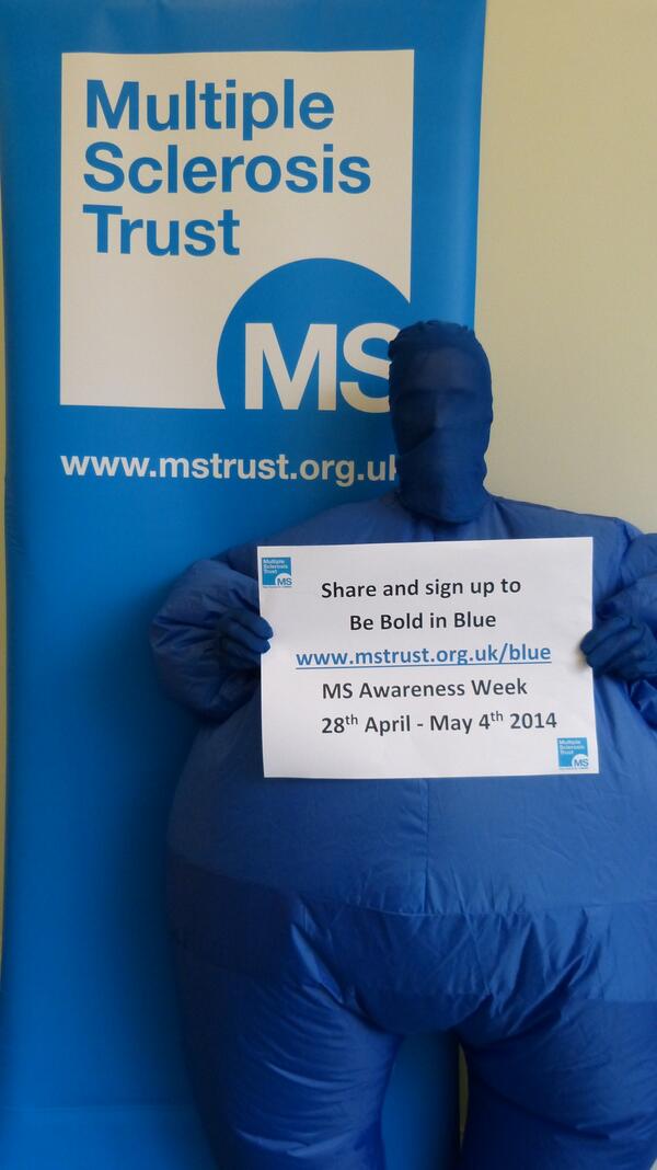 MSTrust's tweet photo. Help us to spread the word! Hit that Retweet button #beboldinblue http://t.co/G9YyNNhHEw