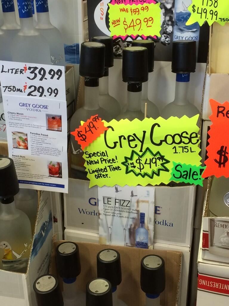 Z Package On Twitter The Goose Is Loose Greygoose Half Z Package On Twitter The Goose Is Loose Greygoose Half Gallons 49 99 And Cherry Noir Liters For 19 Http T Co 2dzxywob