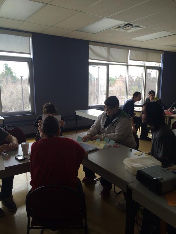 hbonas's tweet image. @passiontoaction, brainstorming and group work #unstructuredlearning