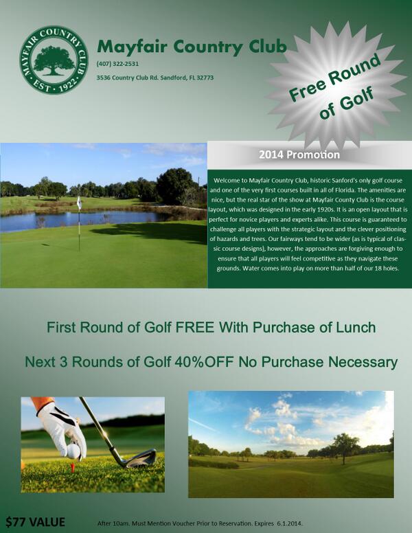 New Deal! #Golf #OrlandoGolf #Orlando #DowntownOrlando