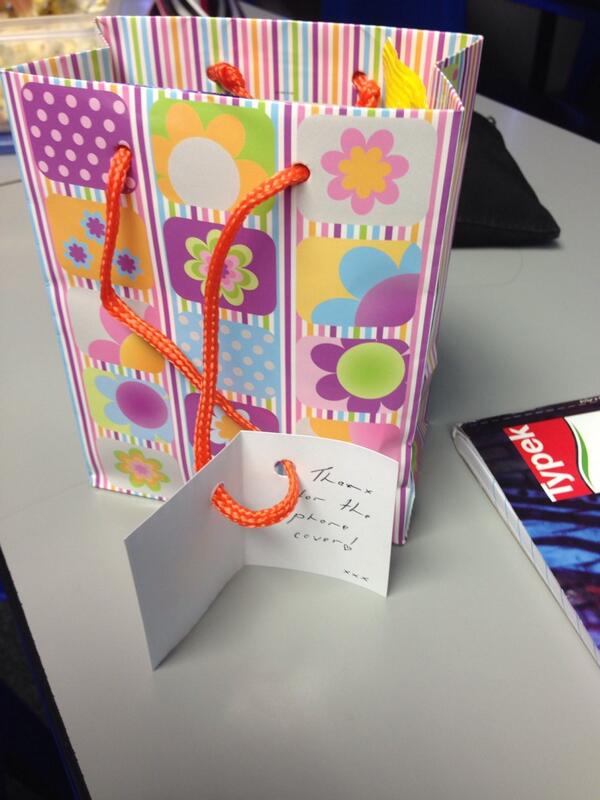 tylahb's tweet photo. A gift from @S_Moni_S 😊 #classmate #sweet it was only a pleasure. http://t.co/7aDBvn5w9P