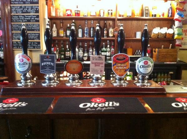 All real ales £2.75 tonight between 5 and 9. <a href="/OkellsBeer/">Okell's Beer</a> <a href="/RoostersBrewCo/">Rooster's Brewing Co</a> <a href="/lancasterale/">Lancaster Brewery</a> some of the ales currently on