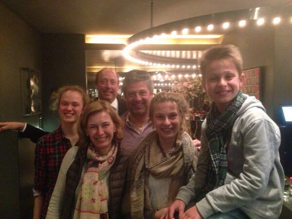 Hoog bezoek in Le Garage!
Familie Billecart!
Koninklijke Champagne!!!