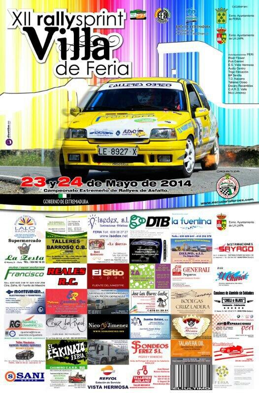 [EXTREMADURA] XII Rallysprint Villa de Feria (23-24 de Mayo) BmETVvmIcAACDhD