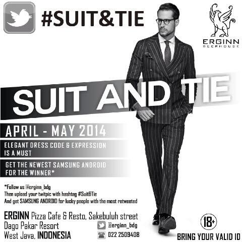 Energetic_bdg's tweet photo. Tonight !! "Suit &amp; Tie" at @erginn_bdg with dj's @FannyFauzann  @denyAlphin_Q @ardhikhebot &amp; @ozandede_ http://t.co/ju0NwWtF9d