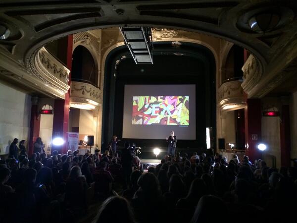 PatriceMarier's tweet photo. Cinéma L'amour - Great history, great room!! #MTLCM #C2MTL http://t.co/NWatAF1xCP