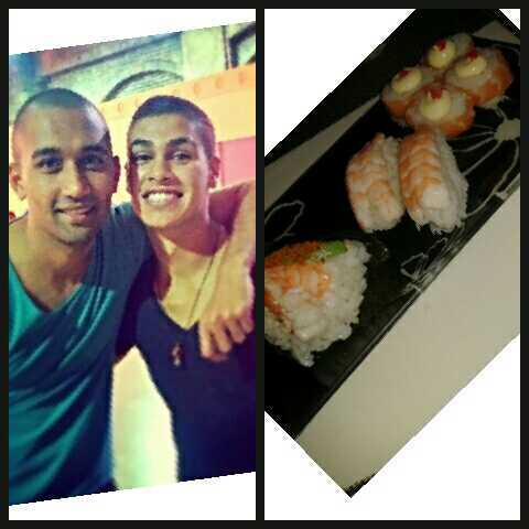MonrayPoleman's tweet photo. Bottomless sushi with Ps Sean#TheMostCoolestPastorEver!!! @sean_hendrieck http://t.co/MxBdawtplT