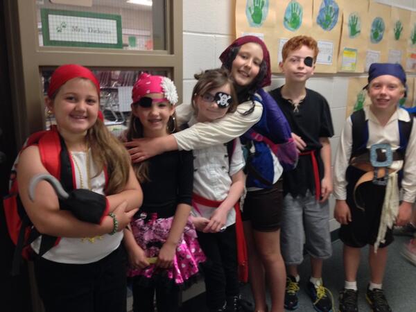 More pirates in 2nd grade
