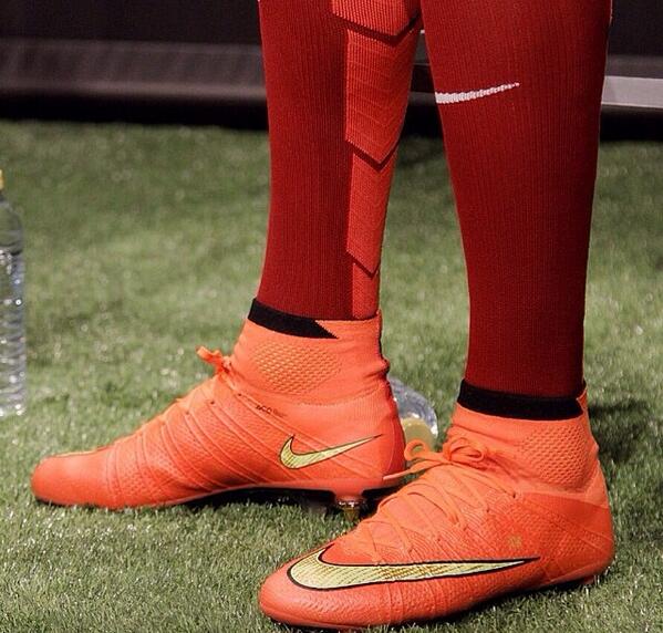 Nike JR Mercurial Superfly V DF FG Youth Soccer Cleats Orange