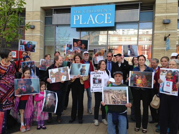 Washington DC is fed up with <a href="/ChildrensPlace/">Childrensplace</a> greed! It's time they #payup to victims of the #RanaPlaza disaster!