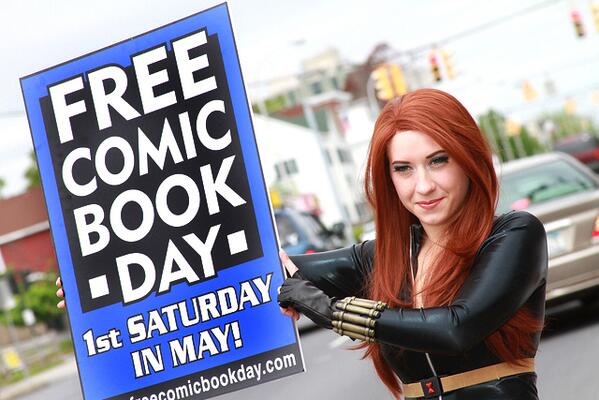 FREE COMICS!!! Saturday, May 3rd. At 2,000+ comic shops in the US and Canada.
