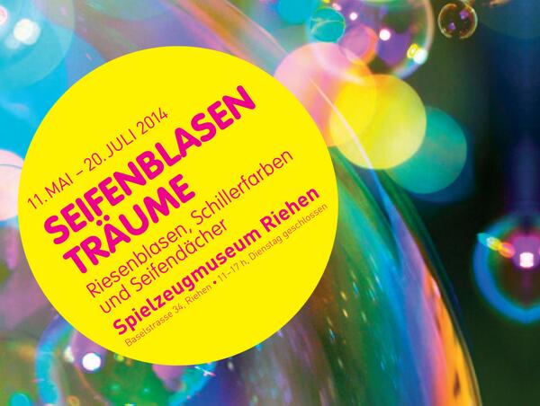 SpielRiehen's tweet photo. Neue Ausstellung bei uns ab 11. Mai: "SeifenblasenTräume". Wir freuen uns auf euren Besuch!  http://t.co/ZnkEiPIcor http://t.co/q5vEG0fpBs