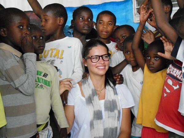 AdrianaLima's tweet photo. For Mother’s Day, I’m excited to support @StLukeHaiti Women’s Health Programs! http://t.co/EgPiGu6Pph #HaitiMoms http://t.co/9Ryf1ijT34