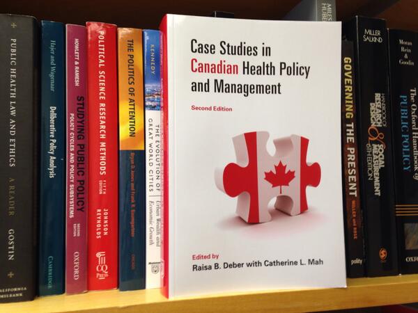 catherinemah's tweet image. Fellow educators: our @utpress book just out! Ready for your #healthpolicy #publichealth #healthadmin teaching needs