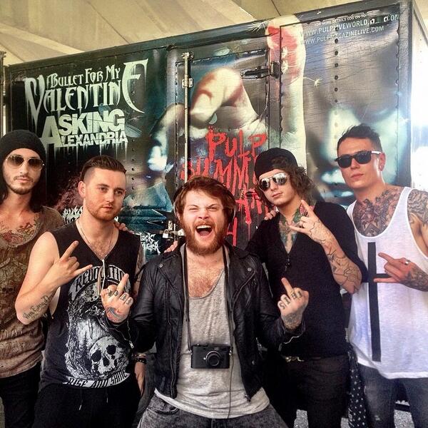 Asking Alexandria Saat Di  Philippines ;) #AAFamily