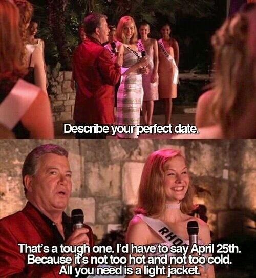 eentertainment's tweet photo. Don't worry guys, you only need a light jacket today #PerfectDate #MissCongeniality http://t.co/jaHVYMqQyx