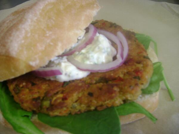 Flik St Mark's (@flikstmarks) on Twitter photo Quinoa and Chickpea Burger for Lunch @SMAlumni @HockeyChef2011 <a href="/FlikISDining/">FLIK Independent School Dining</a> Quinoa and Chickpea Burger for Lunch @SMAlumni @HockeyChef2011 <a href="/FlikISDining/">FLIK Independent School Dining</a>