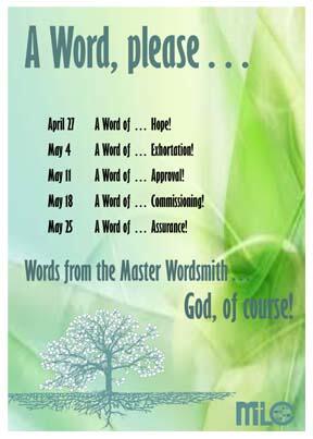 MtkaLutheran's tweet image. A great line up of Words for the Easter Season at MLC.