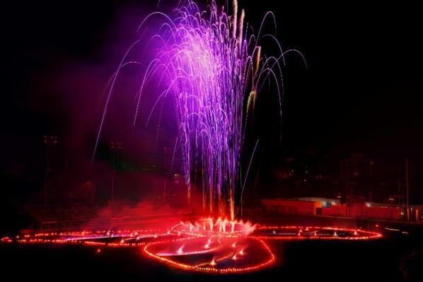 flyerapp's tweet photo. For her 75th birthday, #JudyChicago will produce an outdoor pyrotechnic performance piece tmrw http://t.co/AwbXB0FCx7 http://t.co/z7z3qXg6cR