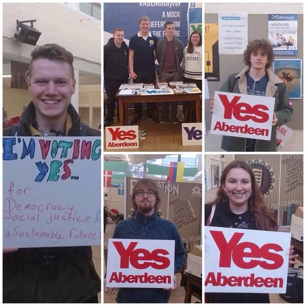 GenYesScot's tweet photo. GO TO THE ABERDEEN #indyref debate at 18:30 TONIGHT, Elphinstone Hall! Sign up: https://t.co/1YO2p8tJxL #ABDNIndyRef http://t.co/xRAmvse3rK